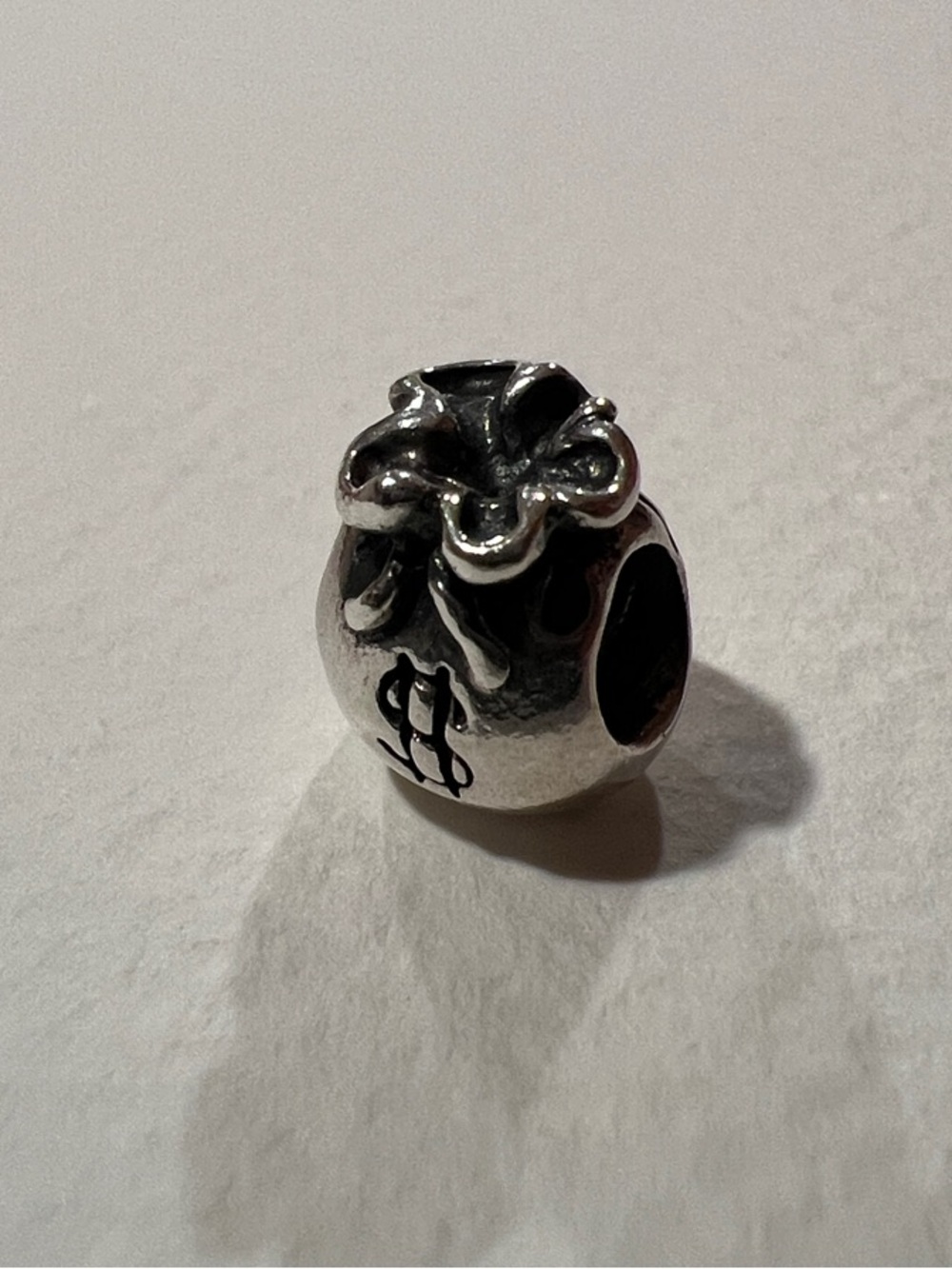 Pandora Silver Money Bag Charm